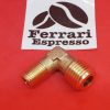 FITTING L-  1/4″M 1/8″M Brass-Made in Italy