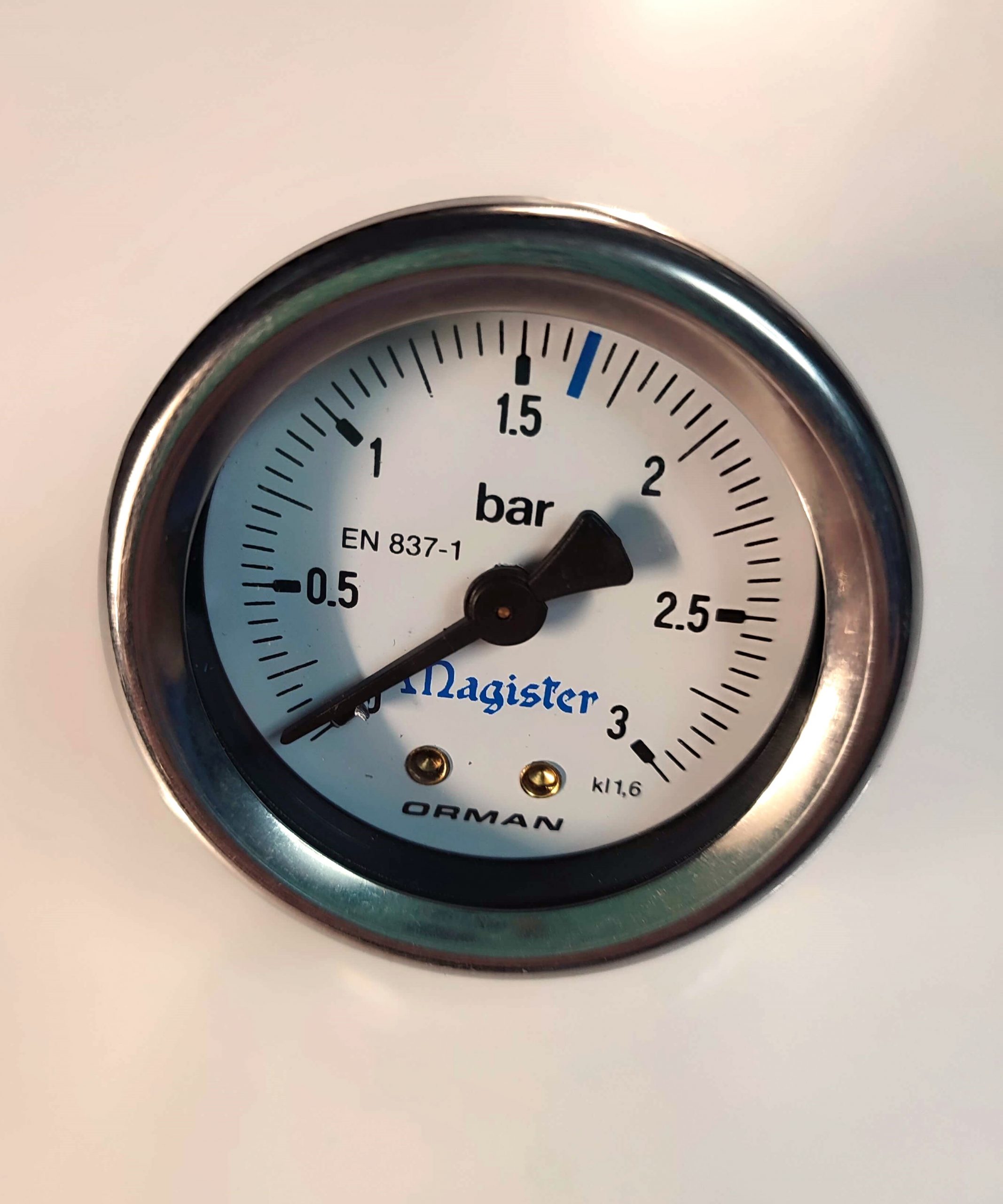 MAGISTER OEM Pressure gauge 51.5 mm – range 0-3 bar 210021