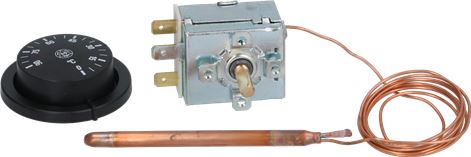ISOMAC ZAFFIRO ITALA Thermostat  0-90 c Bulb version heavy Duty version with adjusting temp wheel Isomac