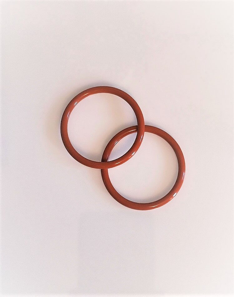 Jura brew o rings OEM 35.4×3.53  sold as pair of 2 67314 With Silicone Grease
