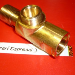 Steam/water brass valve body Elektra