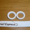 Gasket Teflon for element Isomac Venus sold in pack of two.