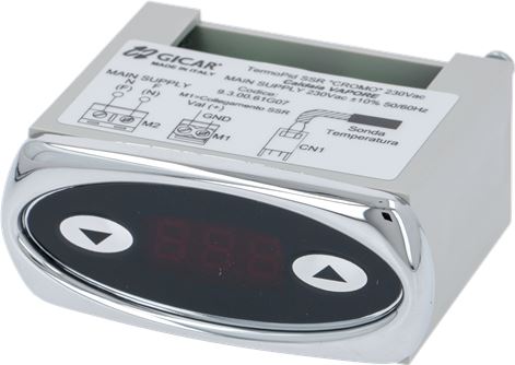TERMOPID SSR CHROME 230Vac (red display) 5382011 – Espresso Lane