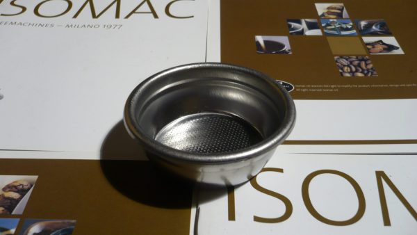 Basket filter two cup size 14 g Isomac